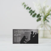 Materiaal voor de dakbedekking en de bouw visitekaartje (Staand voorkant)