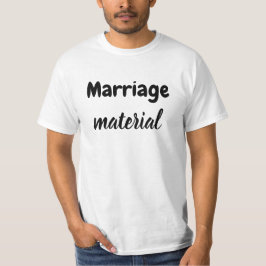 Materiaal voor het huwelijk T-Shirt