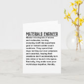 Materiaalingenieur Kaart (Gele Bloem)