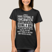 Materiaalingenieur T-shirt (Voorkant)
