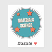 materiaalkunde sticker (Vel)