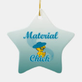 Materiaalsteen #3 keramisch ornament (Voorkant)