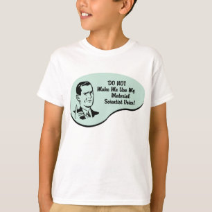 Materiaalstem van de wetenschapper t-shirt