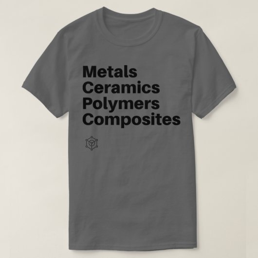 Materiaaltechniek 2 t-shirt (Design voorkant)