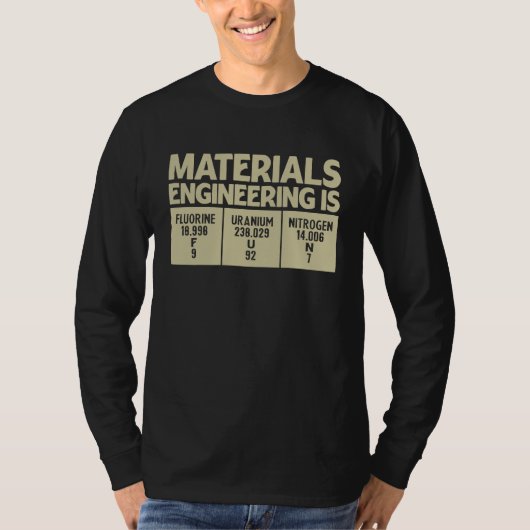 Materiaaltechniek Is Leuke Beroepsopleiding Techni T-shirt (Voorkant)