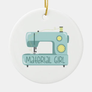 Material Girl Keramisch Ornament
