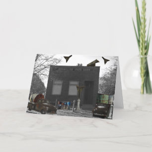 "Material World" Birthday Kaart