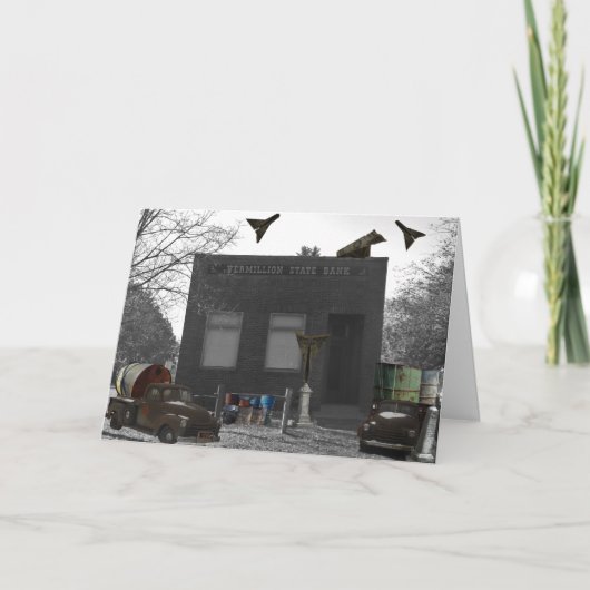 "Material World" Verjaardagskaart Kaart (Voorkant)