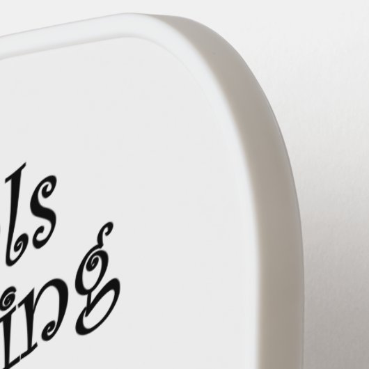 Materialen Engineering Chick Pickleball Paddle (Links Detail)