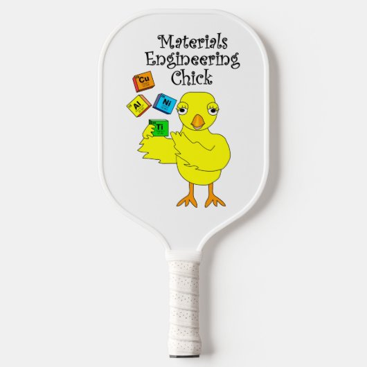 Materialen Engineering Chick Pickleball Paddle (Voorkant)