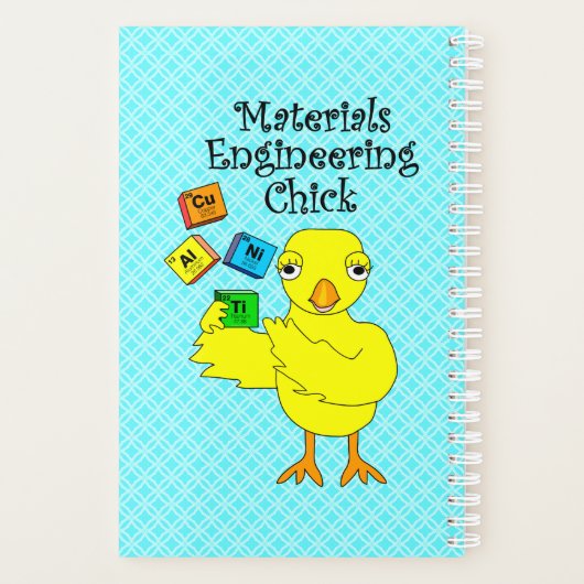 Materialen Engineering Chick Planner (Achterkant)
