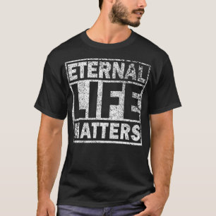 Materialen van het externe leven in nood t-shirt