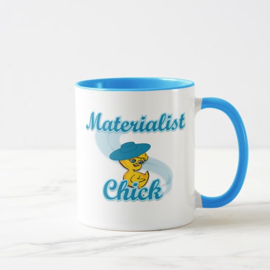 Materialistisch pluisje 3 mok (Rechts)