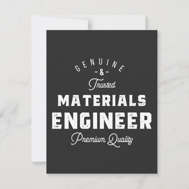 materials engineer gift (Voorkant)