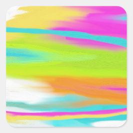 Materic Vierkante Sticker