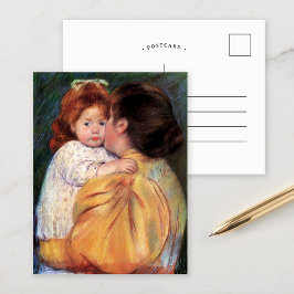 Maternal Kiss | Mary Cassatt Briefkaart