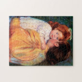 Maternal Kiss | Mary Cassatt Jigzaag Puzzle Legpuzzel (Horizontaal)