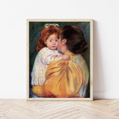 Maternal Kiss | Mary Cassatt Poster