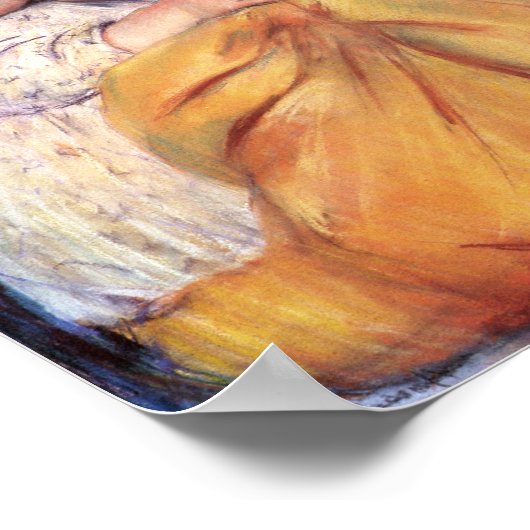 Maternal Kiss | Mary Cassatt Poster (Hoek)