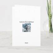 Maternale Adoratie  Kunst Kaart (Achterkant)