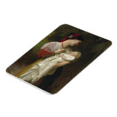 Maternale bewondering door William Bouguereau Magneet (Linkerzijde)