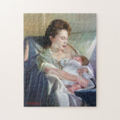 Maternidad/Maternidade/moederschap Legpuzzel (Verticaal)