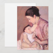 Maternite | Mary Cassatt (Voorkant / Achterkant)