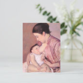 Maternite | Mary Cassatt Briefkaart (Staand voorkant)
