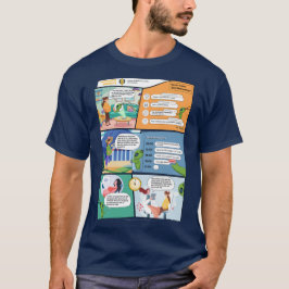 Maternity Technology AI Comics Man T-shirt