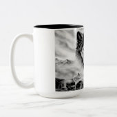 Mates voor altijd tweekleurige koffiemok (Links)