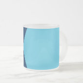 Matglas met vlag van Minnesota, VS Koffiemok (Voorkant rechts)