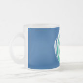 Matglas met vlag van Ottawa Koffiemok (Links)