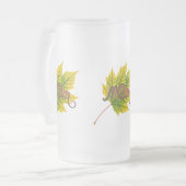 Matglas mok – 16 oz "Moeder" ontwerp (Voorkant links)