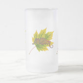 Matglas mok – 16 oz "Moeder" ontwerp (Center)