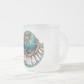 Matglas mok, 300 ml koffiemok (Voorkant rechts)