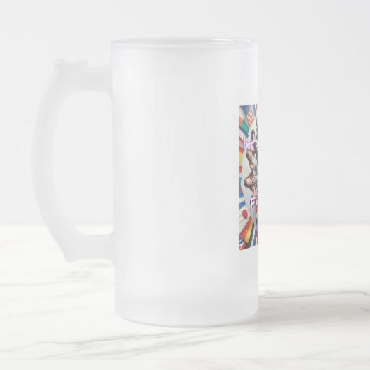 Matglas mok, 470 ml bierpul (Links)