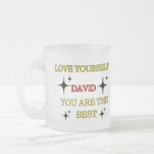 Matglas mok liefde voor jezelf je bent de beste (Links)
