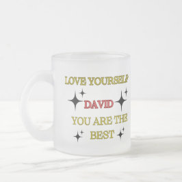 Matglas mok liefde voor jezelf je bent de beste