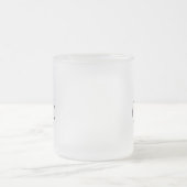 Matglas mok met schoon fietsontwerp (Center)