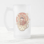 Matglas Rode Panda Warme Gloeiende Mok (Links)