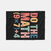Math 67 Meme Zes Zeven Illustratie Fleece Deken (Voorkant (Horizontaal))