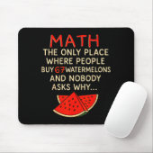Math And 67 Watermelons Funny 6 7 Meme Calculation Muismat (Met muis)