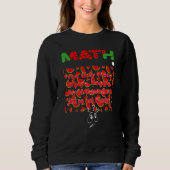 Math And Watermelons Mathematics Calculation Trui (Voorkant)