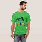 Math Antics Colorful Logo T-shirt (Voorkant volledig)