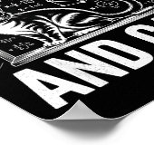 Math Cat Lover Funny Math Teacher I Love Math And  Poster (Hoek)