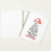 Math Christmas Tree Planner - Love Gift (Display)