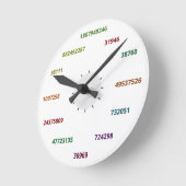 Math Clock in base 36 Ronde Klok (Hoek)