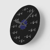 Math Clock Ronde Klok (Hoek)