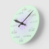 Math Clock Ronde Klok (Hoek)