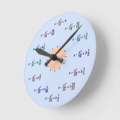 Math Clock Ronde Klok (Hoek)